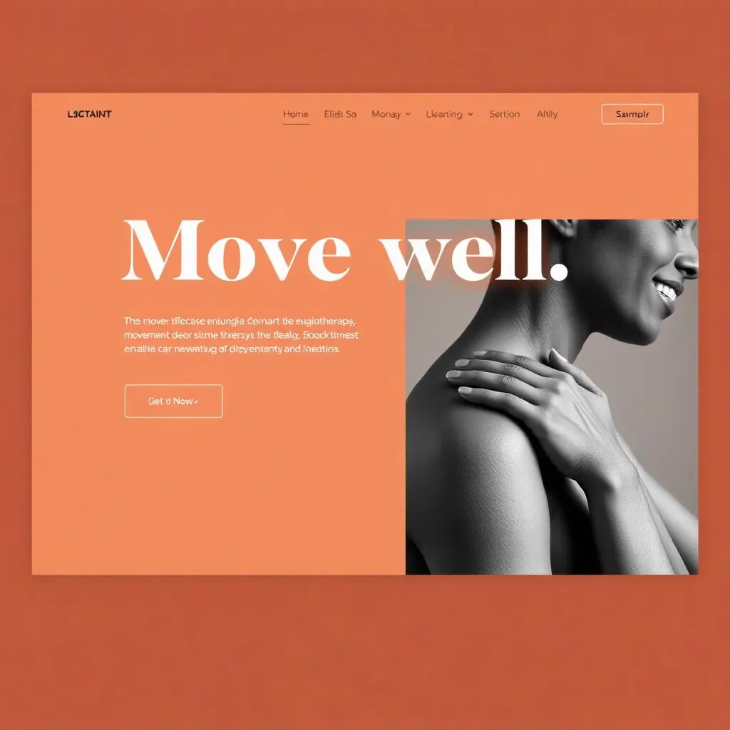 「Move well」主視覺