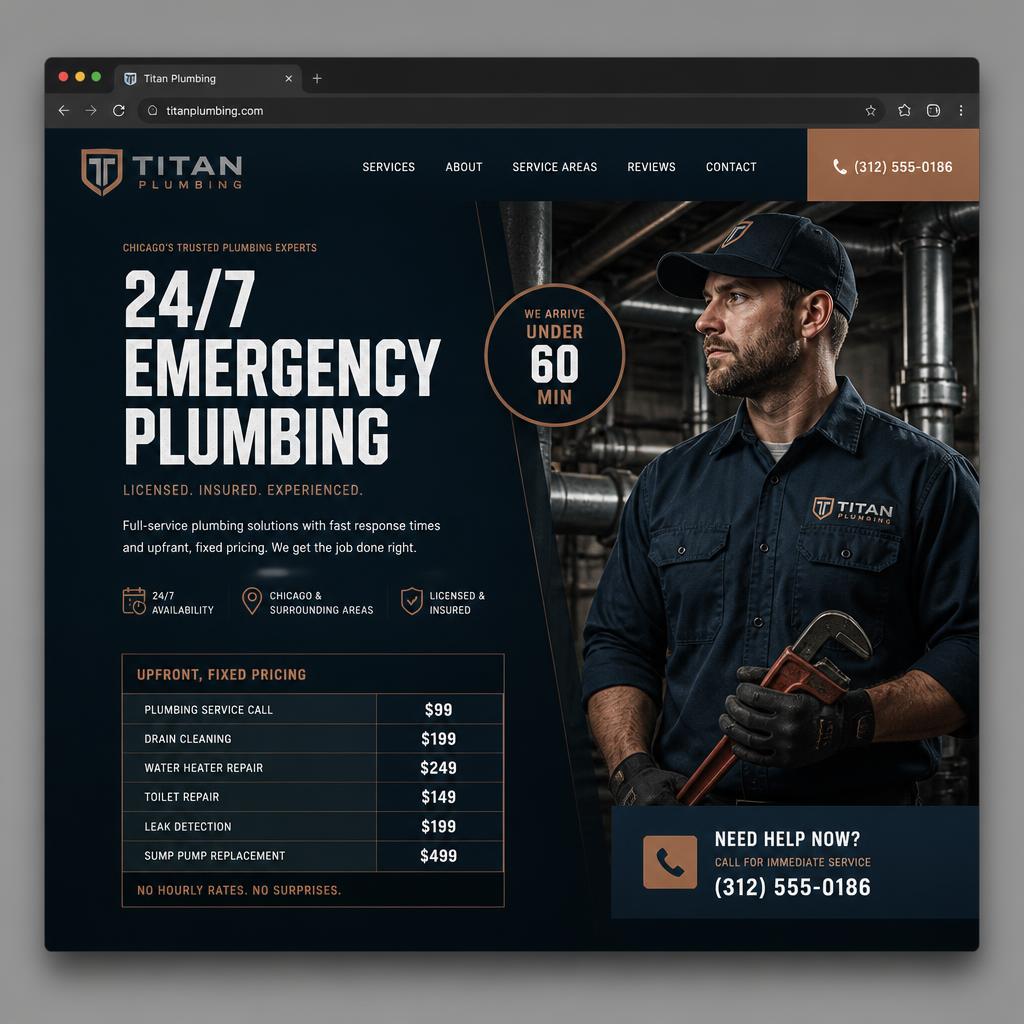 Precision plumbing service