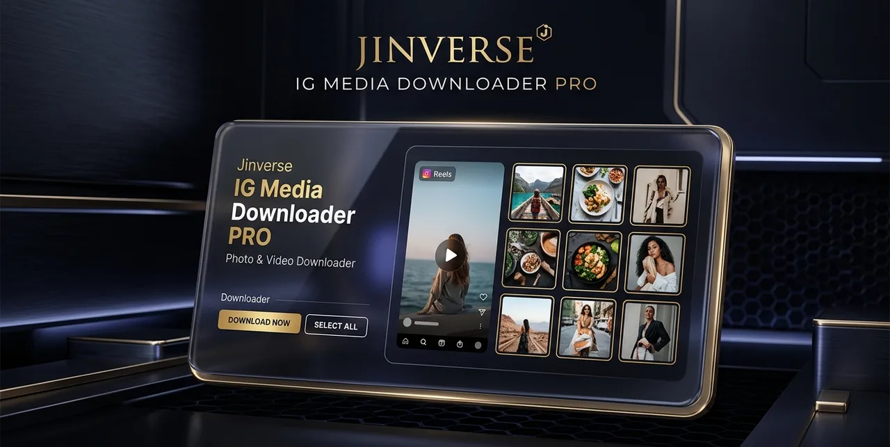 IG Media Downloader for desktop Chrome.